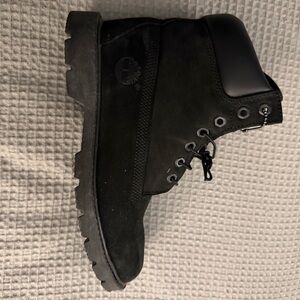 Timberland Black Nubuck Boots